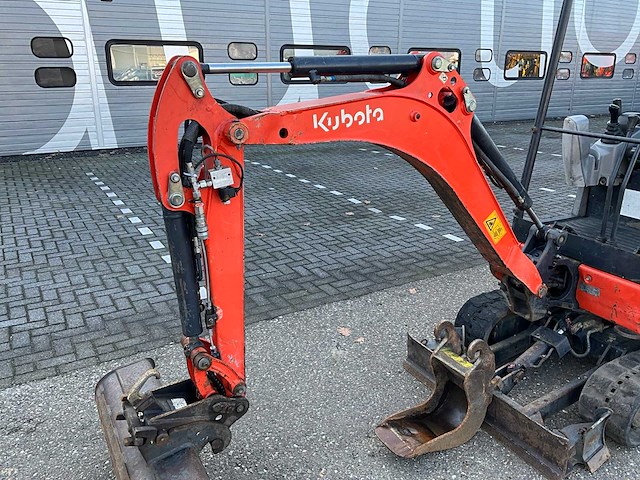2015 kubota kx016-4 minigraafmachine - afbeelding 7 van  30