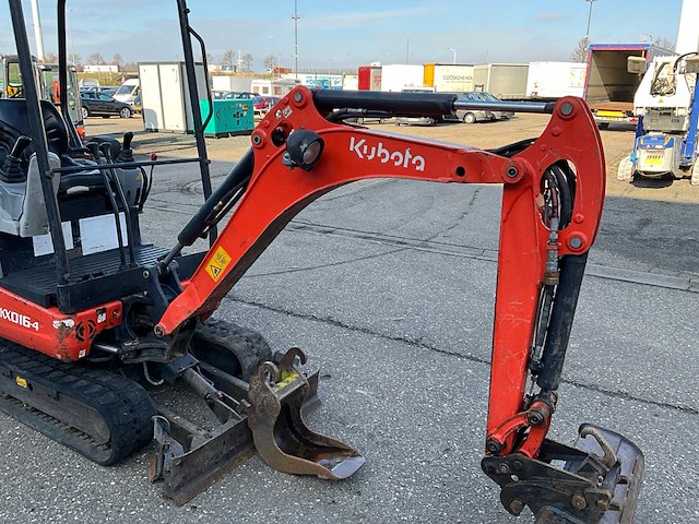 2015 kubota kx016-4 minigraafmachine - afbeelding 8 van  30
