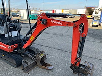 2015 kubota kx016-4 minigraafmachine - afbeelding 8 van  30