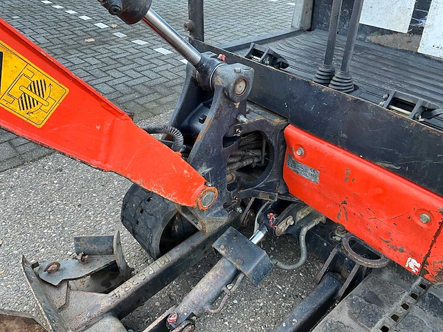 2015 kubota kx016-4 minigraafmachine - afbeelding 26 van  30
