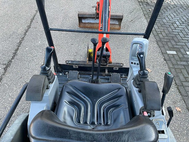 2015 kubota kx016-4 minigraafmachine - afbeelding 10 van  30