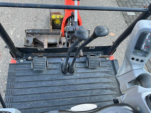 2015 kubota kx016-4 minigraafmachine - afbeelding 12 van  30