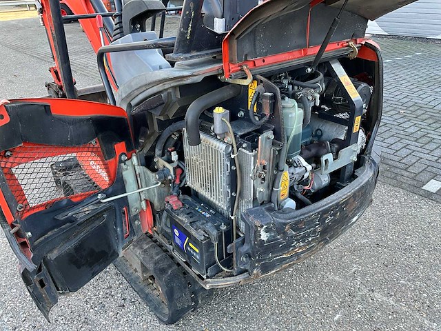 2015 kubota kx016-4 minigraafmachine - afbeelding 27 van  30