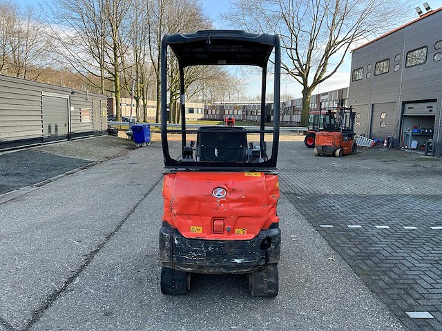 2015 kubota kx016-4 minigraafmachine - afbeelding 18 van  30