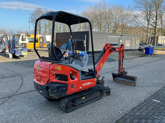 2015 kubota kx016-4 minigraafmachine - afbeelding 19 van  30