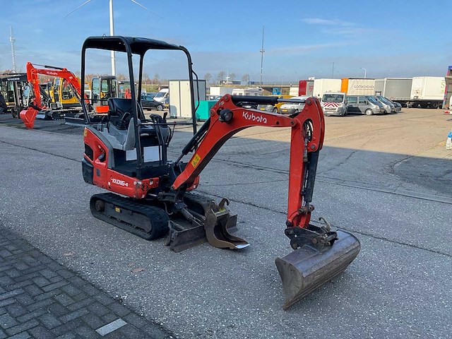 2015 kubota kx016-4 minigraafmachine - afbeelding 20 van  30