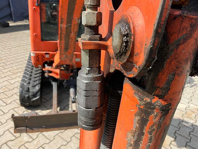2015 kubota kx016-4g minigraafmachine - afbeelding 2 van  33