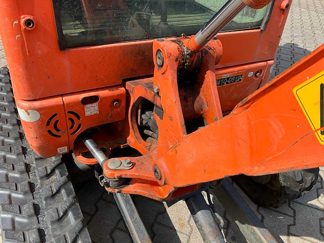 2015 kubota kx016-4g minigraafmachine - afbeelding 6 van  33