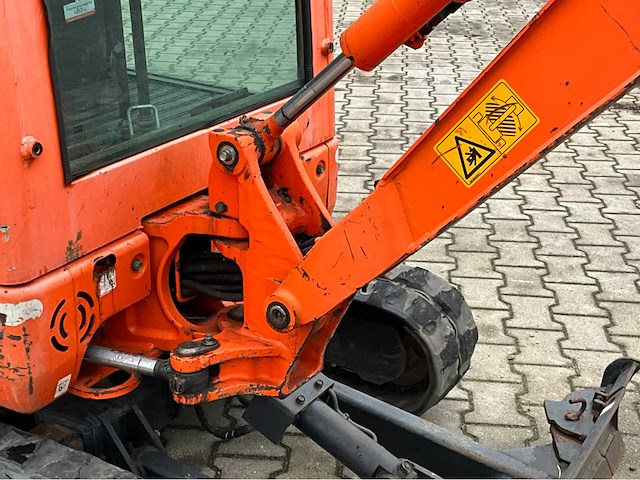 2015 kubota kx016-4g minigraafmachine - afbeelding 13 van  40