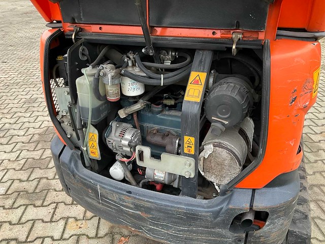 2015 kubota kx016-4g minigraafmachine - afbeelding 25 van  40