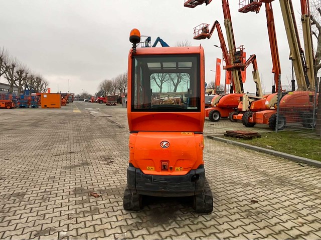 2015 kubota kx016-4g minigraafmachine - afbeelding 39 van  40