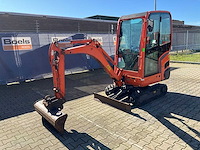 2015 kubota kx016-4g minigraafmachine - afbeelding 1 van  28