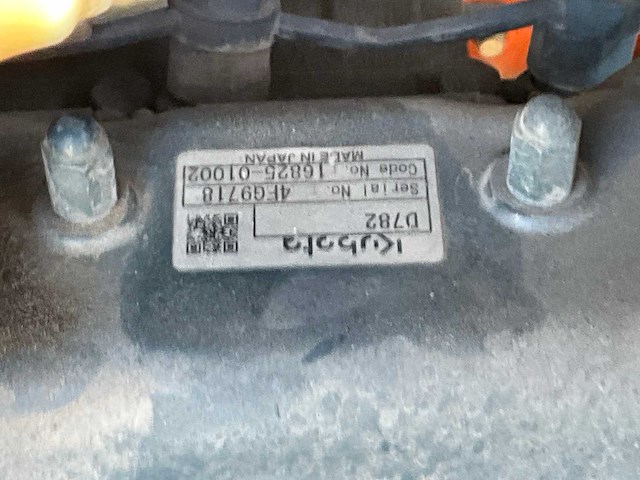 2015 kubota kx016-4g minigraafmachine - afbeelding 12 van  28