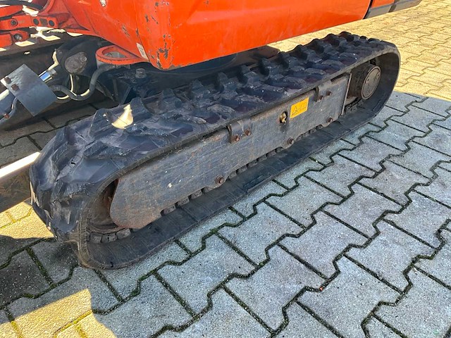 2015 kubota kx016-4g minigraafmachine - afbeelding 17 van  28