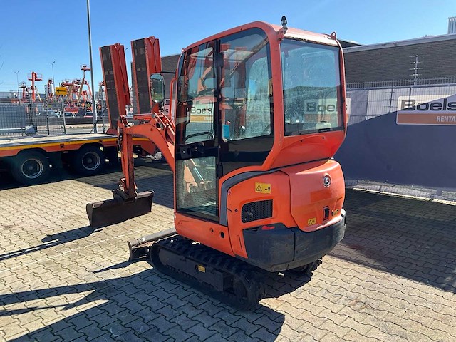 2015 kubota kx016-4g minigraafmachine - afbeelding 11 van  28
