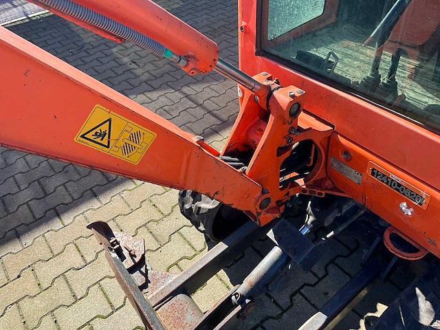 2015 kubota kx016-4g minigraafmachine - afbeelding 28 van  28