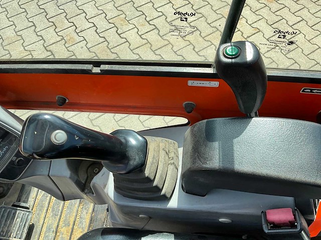 2015 kubota kx016-4g minigraafmachine - afbeelding 14 van  33