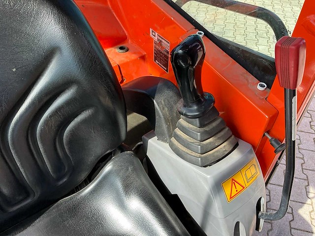 2015 kubota kx016-4g minigraafmachine - afbeelding 16 van  33