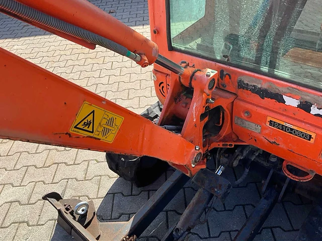 2015 kubota kx016-4g minigraafmachine - afbeelding 5 van  33
