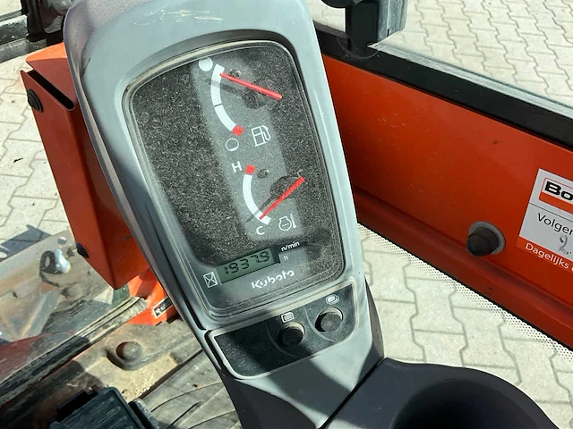 2015 kubota kx016-4g minigraafmachine - afbeelding 13 van  33