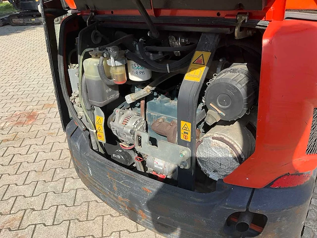 2015 kubota kx016-4g minigraafmachine - afbeelding 17 van  33