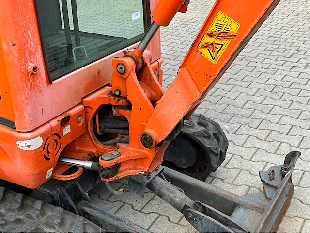 2015 kubota kx016-4g minigraafmachine - afbeelding 12 van  29