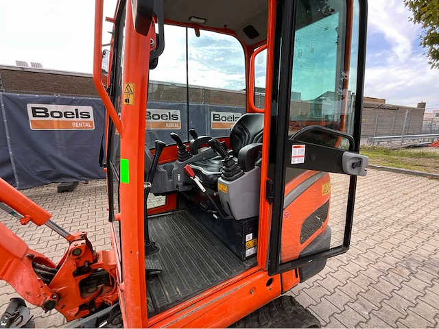 2015 kubota kx016-4g minigraafmachine - afbeelding 17 van  29