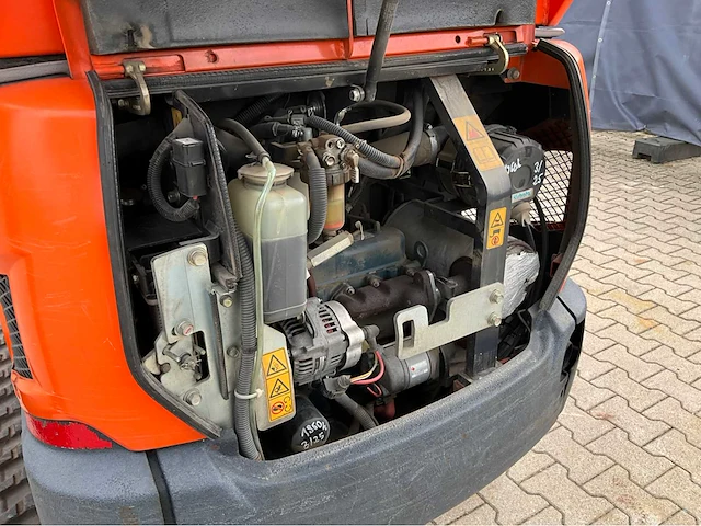 2015 kubota kx016-4g minigraafmachine - afbeelding 24 van  29