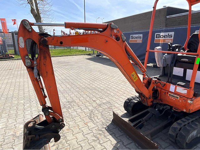 2015 kubota kx016-4hg minigraafmachine - afbeelding 9 van  34