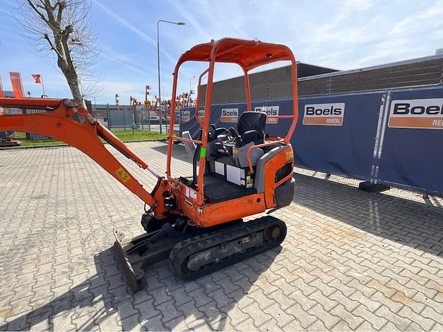 2015 kubota kx016-4hg minigraafmachine - afbeelding 13 van  34