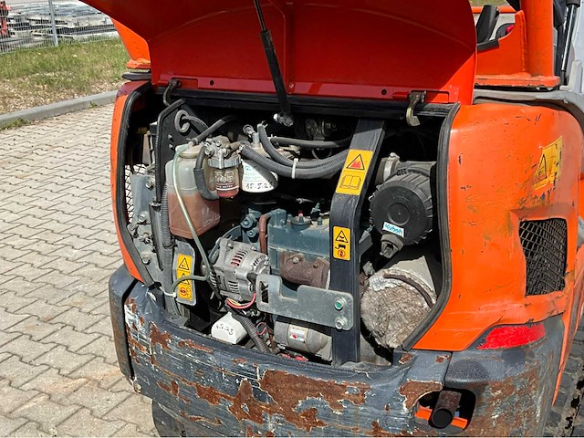 2015 kubota kx016-4hg minigraafmachine - afbeelding 21 van  34