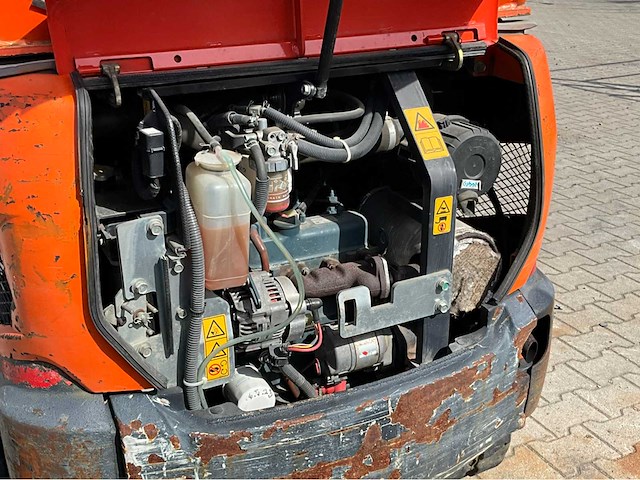 2015 kubota kx016-4hg minigraafmachine - afbeelding 22 van  34