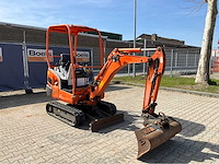 2015 kubota kx016-4hg minigraafmachine - afbeelding 19 van  34