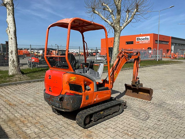 2015 kubota kx016-4hg minigraafmachine - afbeelding 30 van  34
