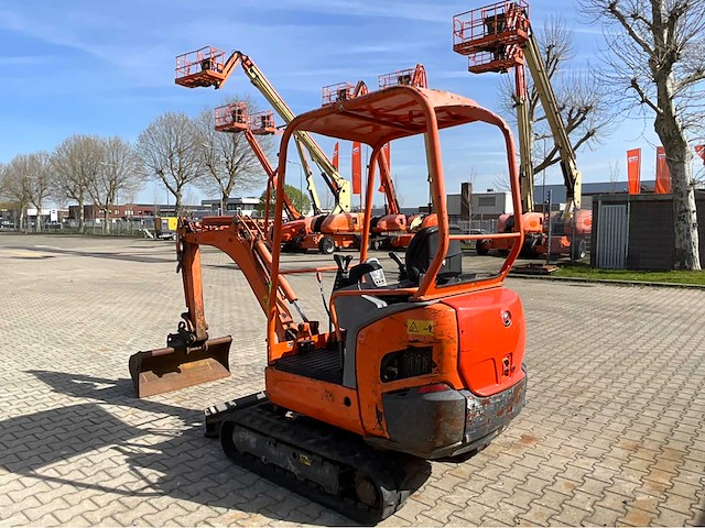 2015 kubota kx016-4hg minigraafmachine - afbeelding 32 van  34