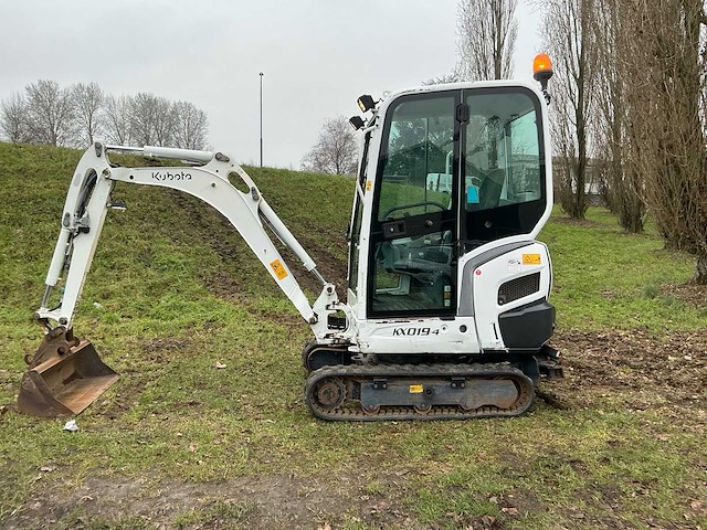 2015 kubota kx019-4 minigraafmachine - afbeelding 8 van  38