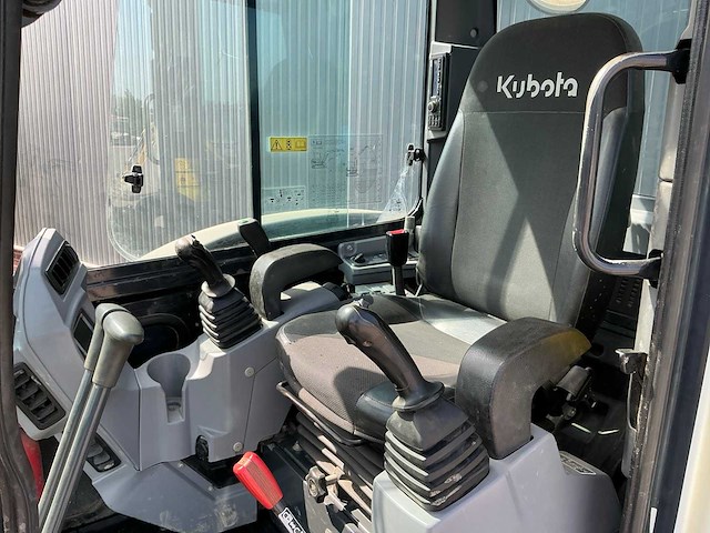 2015 kubota kx057-4 midigraafmachine - afbeelding 25 van  27