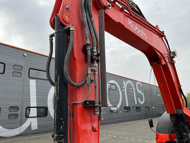 2015 kubota kx080-4 midigraafmachine - afbeelding 11 van  38
