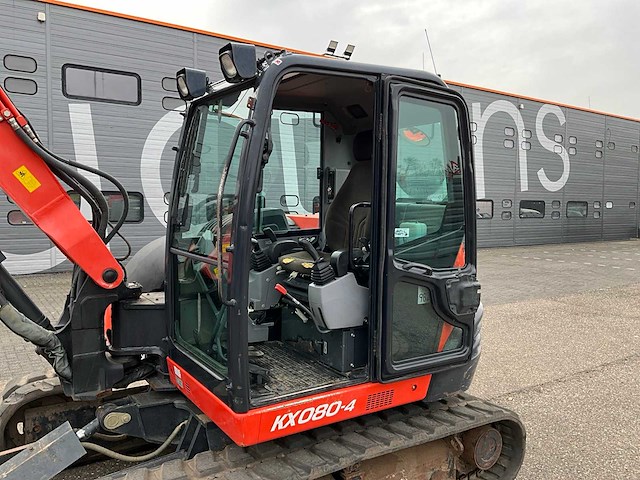 2015 kubota kx080-4 midigraafmachine - afbeelding 24 van  38