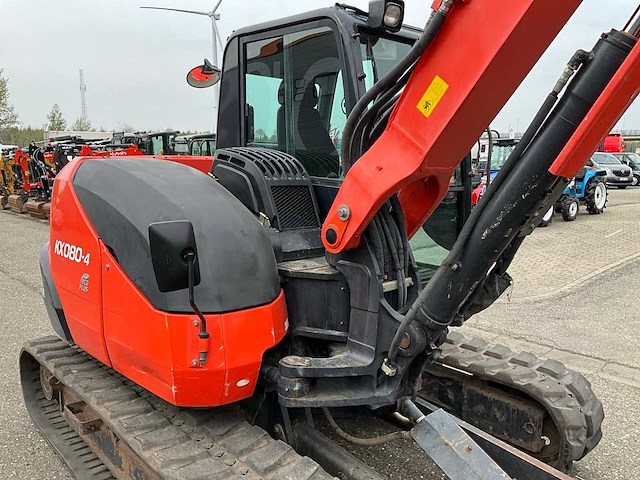 2015 kubota kx080-4 midigraafmachine - afbeelding 16 van  38