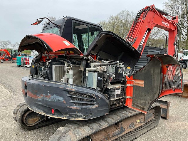 2015 kubota kx080-4 midigraafmachine - afbeelding 19 van  38