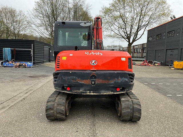 2015 kubota kx080-4 midigraafmachine - afbeelding 31 van  38