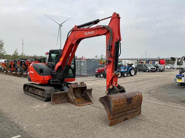 2015 kubota kx080-4 midigraafmachine - afbeelding 34 van  38