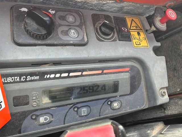 2015 kubota u 35-3 minigraafmachine - afbeelding 8 van  18