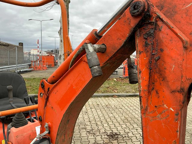 2015 kubota u10-3 mini graafmachine - afbeelding 5 van  29