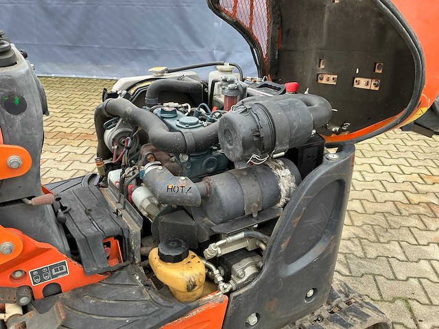 2015 kubota u10-3 mini graafmachine - afbeelding 8 van  29