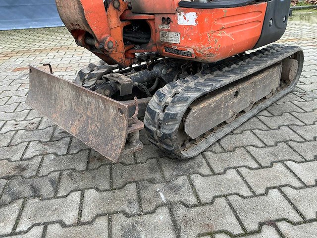 2015 kubota u10-3 mini graafmachine - afbeelding 13 van  29