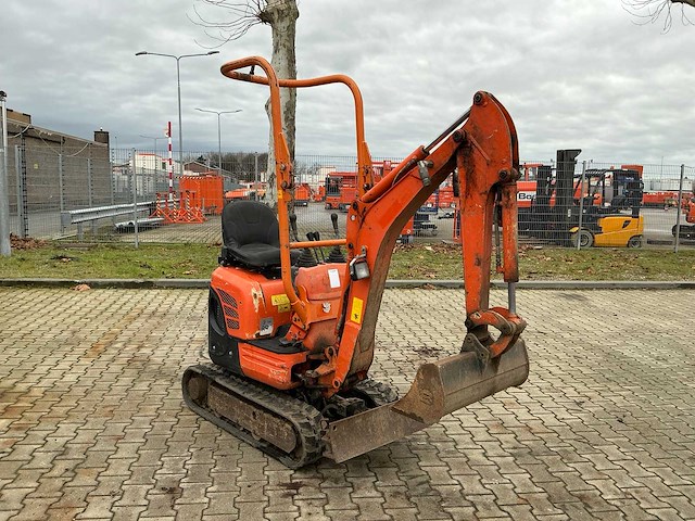 2015 kubota u10-3 mini graafmachine - afbeelding 24 van  29