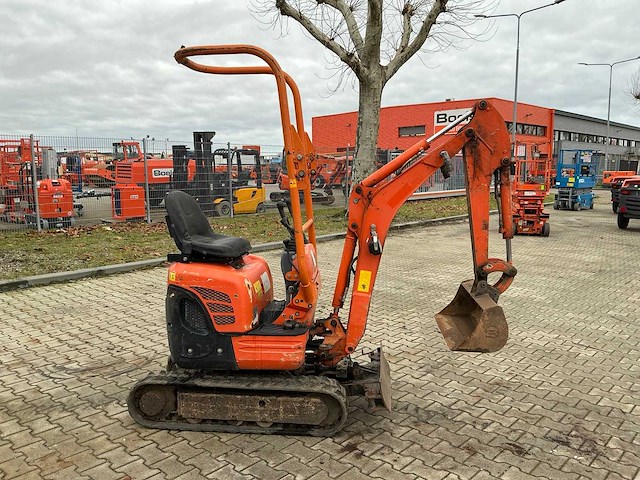 2015 kubota u10-3 mini graafmachine - afbeelding 25 van  29