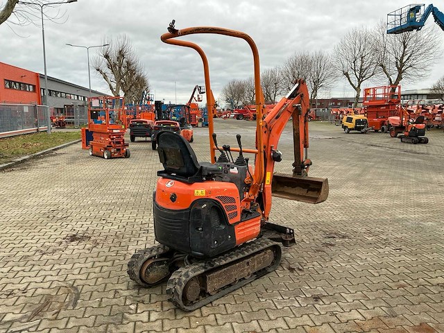 2015 kubota u10-3 mini graafmachine - afbeelding 26 van  29